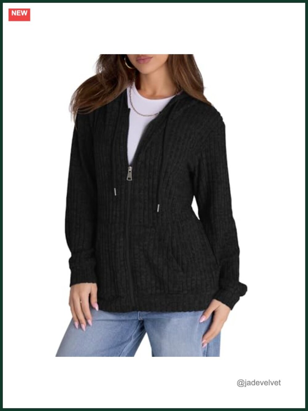 Oversized Zip Up Hoodie Women Long Sleeve Lightweight Track Jacket
